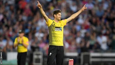 Gloucestershire bowler David Payne