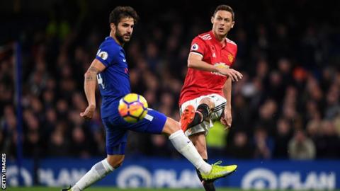 Cesc Fabregas and Nemanja Matic