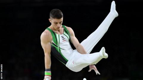 Rhys McClenaghan: NI gymnast through to World Cup final 