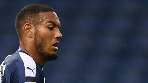 Kenneth Zohore scored his first goal for West Bromwich Albion after joining from Cardiff City in July