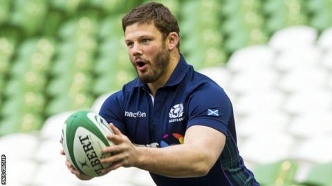 Scotland hooker Ross Ford