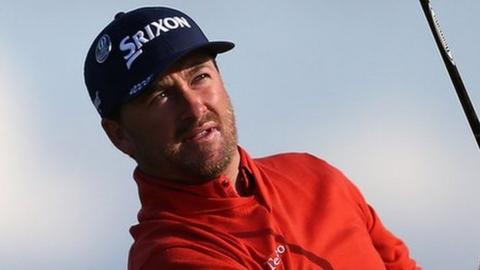 Graeme McDowell in action at St Andrews