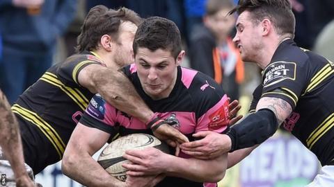Robbie Fergusson in action for Ayr