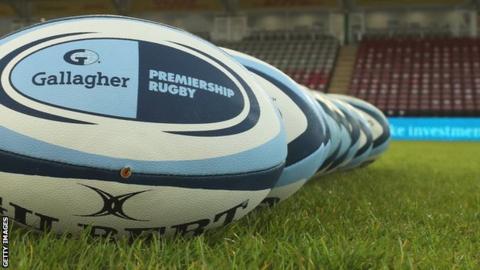 Premiership rugby balls