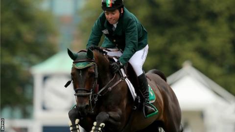 Ireland's Cian O'Connor on board Good Luck