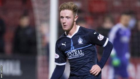 Davis Keillor-Dunn, on loan from Ross County, scored the opening goal and was sent off