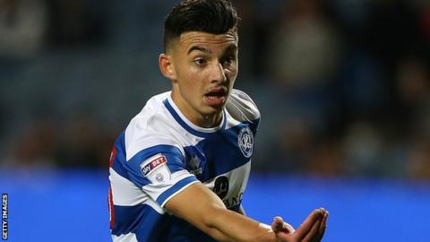 Ilias Chair in action for QPR