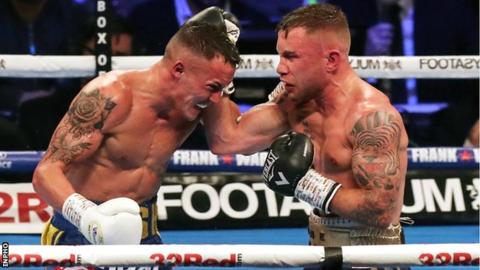 Josh Warrington v Carl Frampton