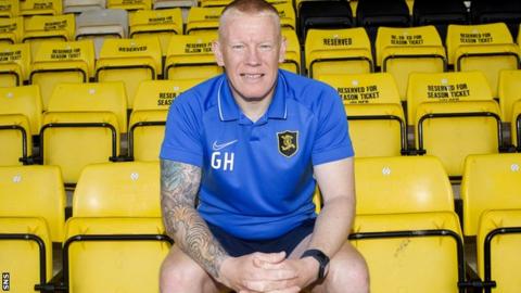 Livingston manager Gary Holt