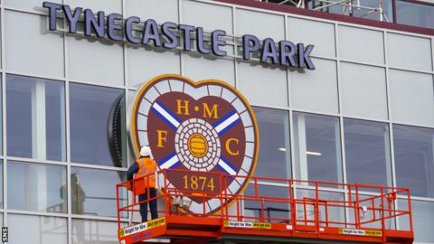 Image result for hearts new stand tynecastle park night