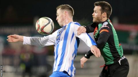 Darren McCauley's Coleraine team and David Scullion's Glentoran are set to meet in the semi-final play-off