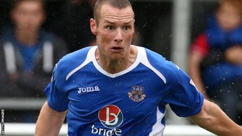 Eastleigh striker James Constable
