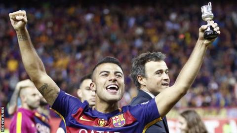 Barcelona midfielder Rafinha