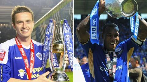 Matt Oakley and Wes Morgan