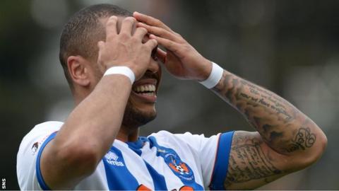 Kilmarnock forward Josh Magennis