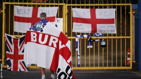A Bury fan