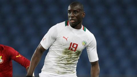 Demba Ba of Senegal