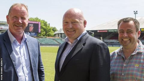 Stuart Davies, Bernard Jackman and Martyn Phillips