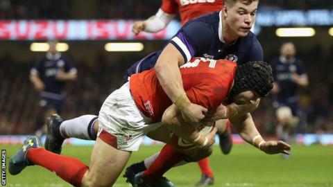 Huw Jones and Leigh Halfpenny