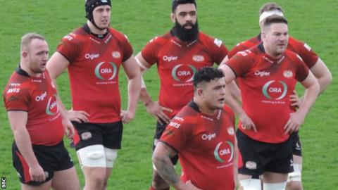 Jersey pack against Moseley