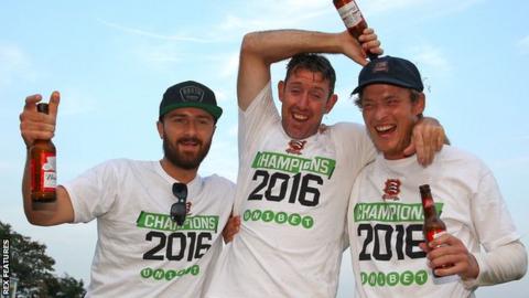 Essex celebrate