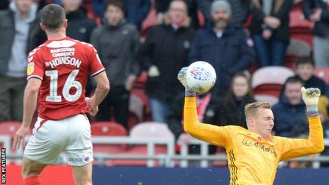 Rodak made his league debut for Fulham just three days earlier against Luton