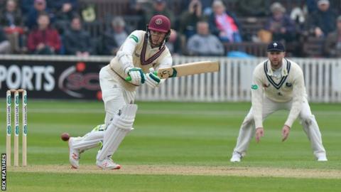 Eddie Byrom made his Somerset debut in 2017