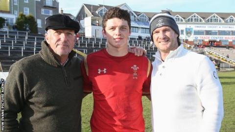Ian Botham, Jim Botham and Liam Botham
