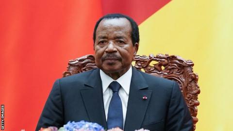 Cameroon President Paul Biya