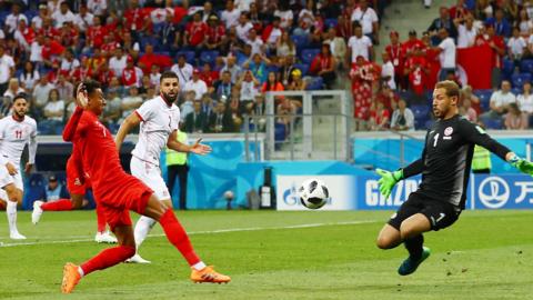 Tunisia 1-1 England
