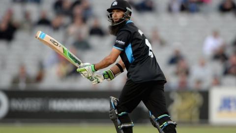 Moeen Ali has hit 238 runs in five T20 innings for Worcestershire this season