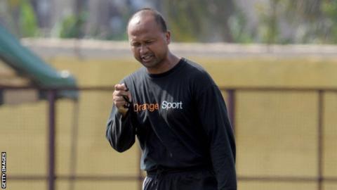 Former Madagascar coach Franck Rajaonarisamba