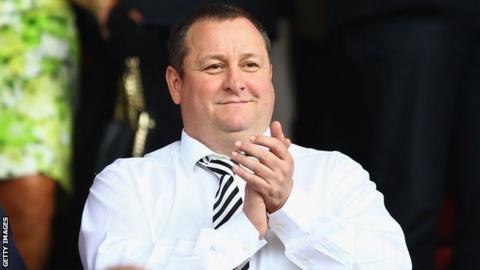 Newcastle United owner Mike Ashley