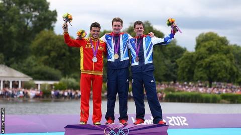 Javier Gomez claimed silver at London 2012