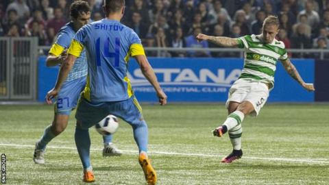 Leigh Griffiths cracks in the equaliser