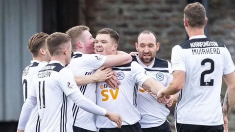 Ayr United congratulate two-goal hero Craig Moore