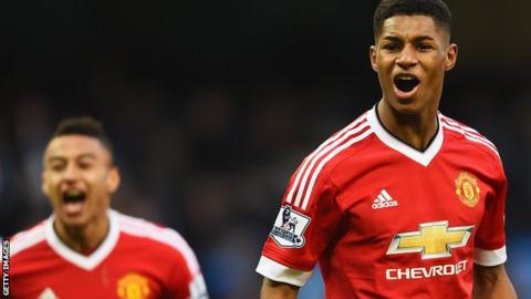 Marcus Rashford and Jesse Lingard