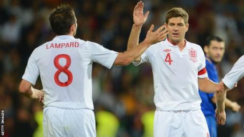 Frank Lampard and Steven Gerrard