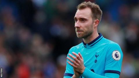 Christian Eriksen is out of contract at Spurs next summer