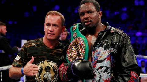 The 5 Live team praised Whyte's trainer Mark Tibbs but expect a wait of over a year for a world-title chance