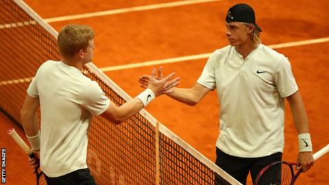 Kyle Edmund and Denis Shapovalov