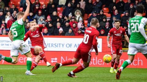 Hibs last played on 7 March, a 3-1 defeat at Aberdeen