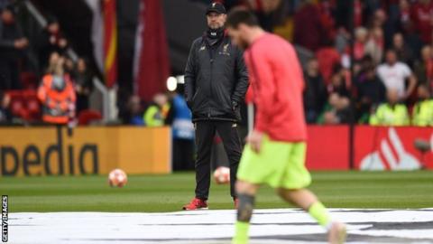 Jurgen Klopp and Lionel Messi