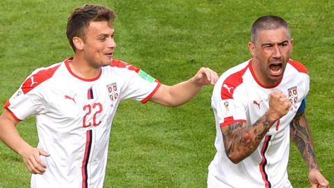 Kolarov celebrates his winner