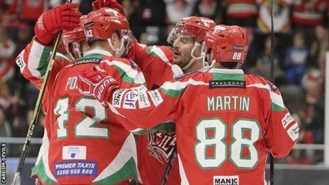 Joey Martin celebrates goal