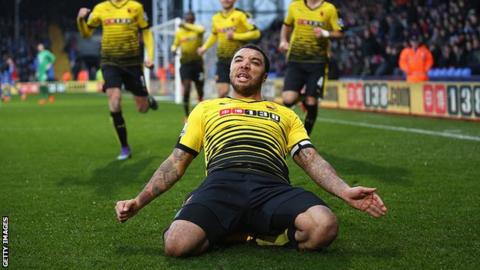 Troy Deeney signs new Watford contract.