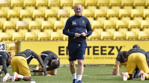 Livingston assistant manager David Martindale came up with the Twitter poll idea