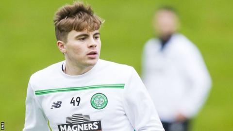 Celtic winger James Forrest