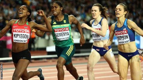 Laura Muir was run out of the 1500m medals over the last few metres