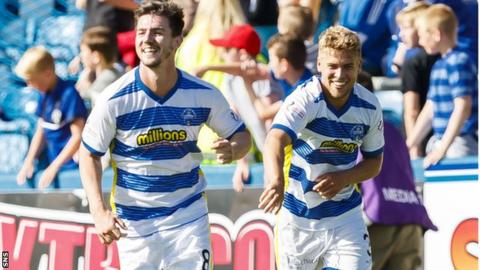 Morton midfielder Ross Forbes